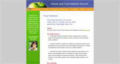Desktop Screenshot of foodaddictionsummit.org
